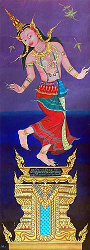 Khmer Dancing in Si Satchanalai